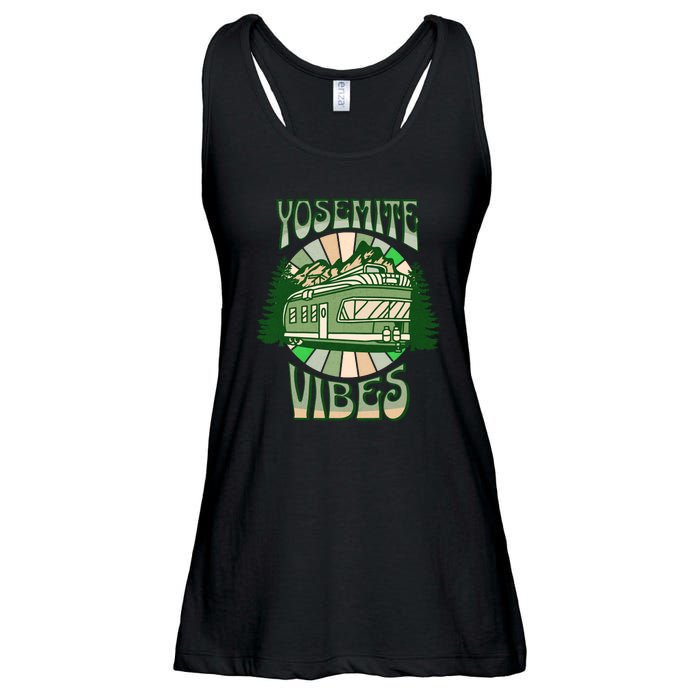 Yosemite National Park Camping Hiking Family Vacation Ladies Essential Flowy Tank