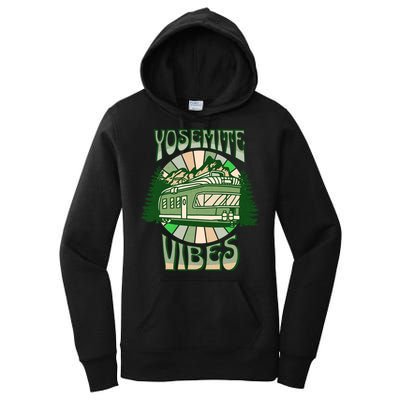 Yosemite National Park Camping Hiking Family Vacation Women's Pullover Hoodie