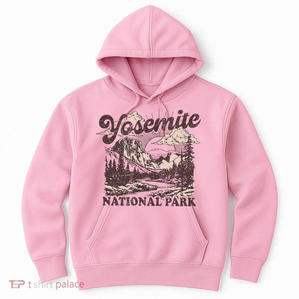 Yosemite National Park California Half Dome Hoodie