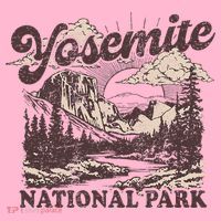 Yosemite National Park California Half Dome T-Shirt