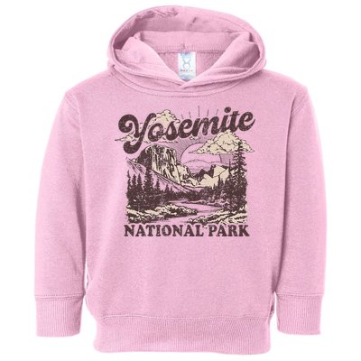 Yosemite National Park California Half Dome Toddler Hoodie