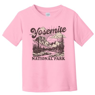Yosemite National Park California Half Dome Toddler T-Shirt