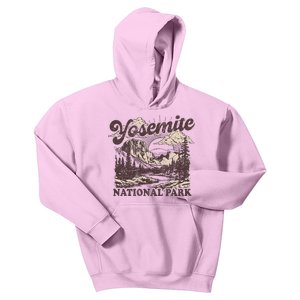 Yosemite National Park California Half Dome Kids Hoodie