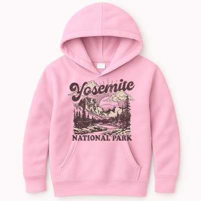 Yosemite National Park California Half Dome Kids Hoodie
