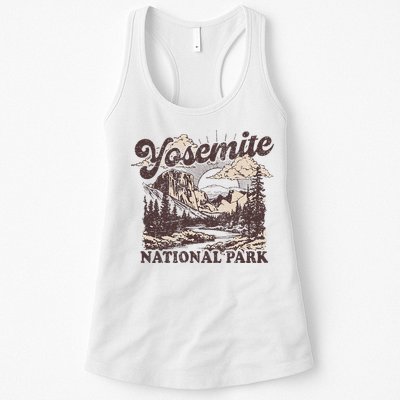 Yosemite National Park California Half Dome Womens Tank Top