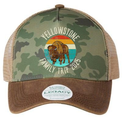 Yellowstone National Park Family Trip 2025 Legacy Tie Dye Trucker Hat