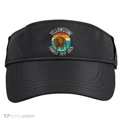 Yellowstone National Park Family Trip 2025 Adult Drive Performance Visor