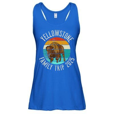 Yellowstone National Park Family Trip 2025 Ladies Essential Flowy Tank