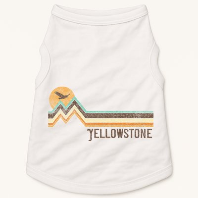 Yellowstone National Park 70s 80s Retro Vintage Distressed Doggie Tank