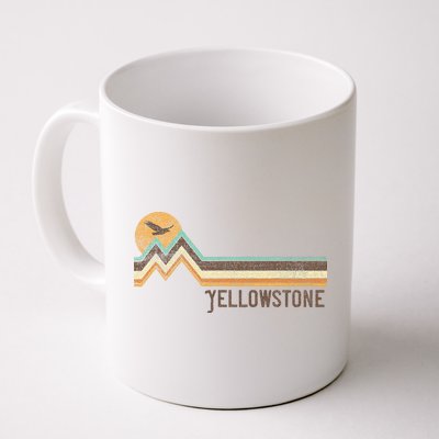 Yellowstone National Park 70s 80s Retro Vintage Distressed Mug