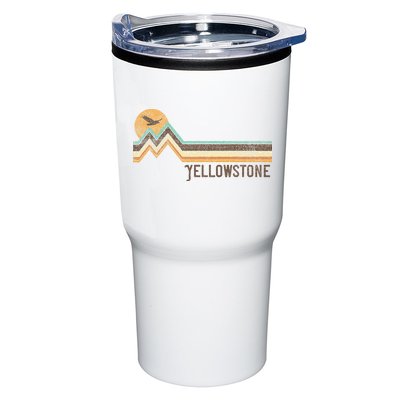 Yellowstone National Park 70s 80s Retro Vintage Distressed Tumbler