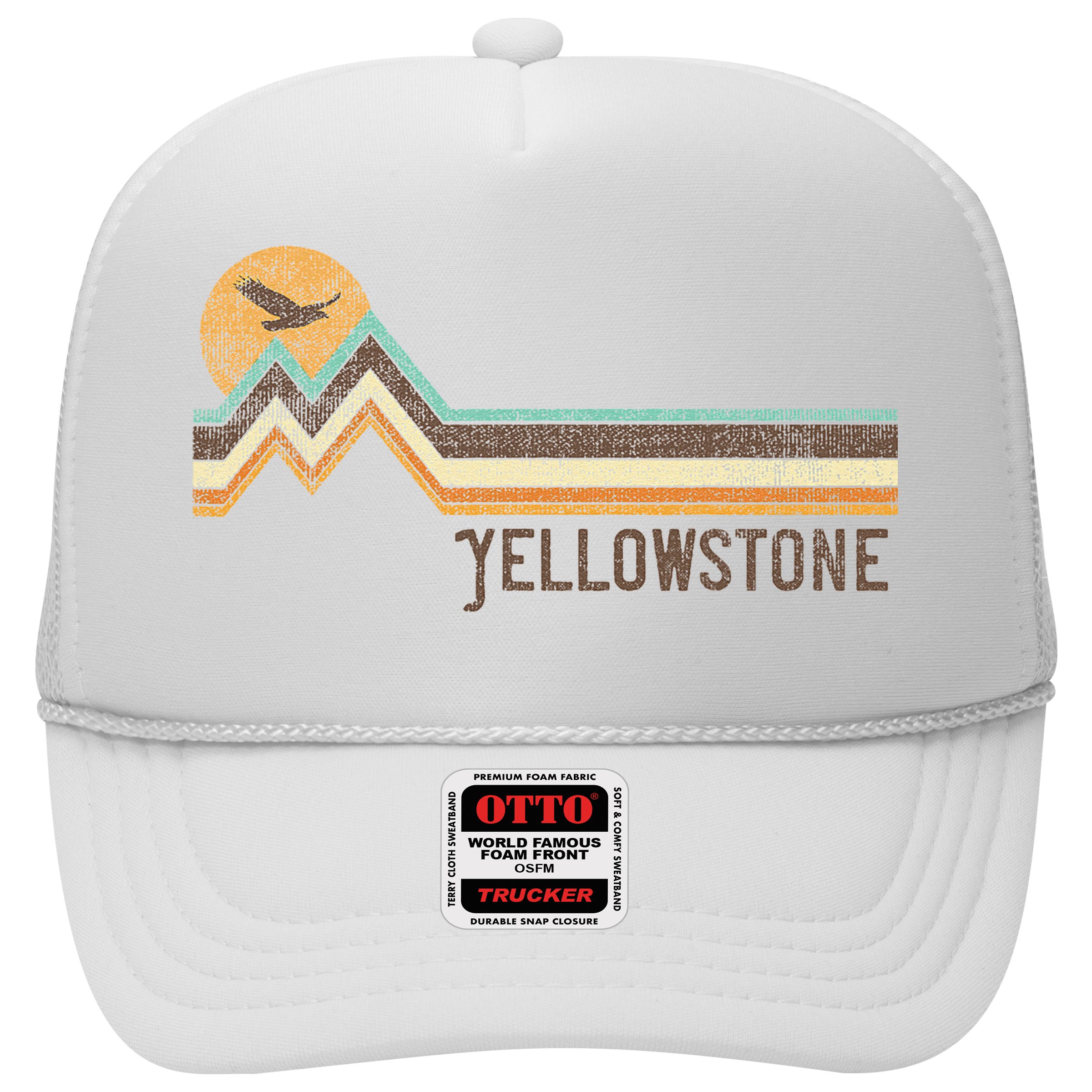 Yellowstone National Park 70s 80s Retro Vintage Distressed Hat