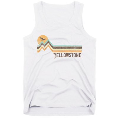 Yellowstone National Park 70s 80s Retro Vintage Distressed Tank Top