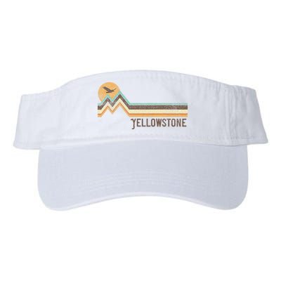 Yellowstone National Park 70s 80s Retro Vintage Distressed Visor
