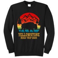 Yellowstone National Park Family Road Trip 2024 Matching Sweatshirt