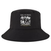 Yellowstone National Park Save Our Parks Not Profits Alt US Cool Comfort Performance Bucket Hat