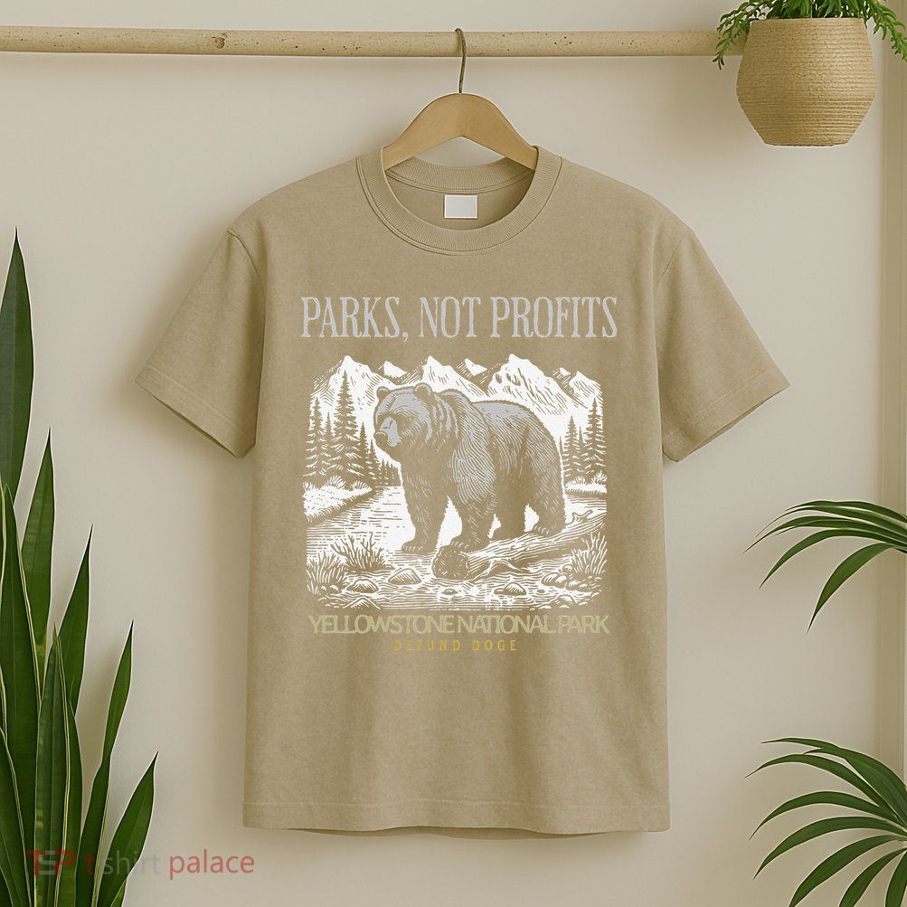 Yellowstone National Park Save Our Parks Not Profits Alt US T-Shirt