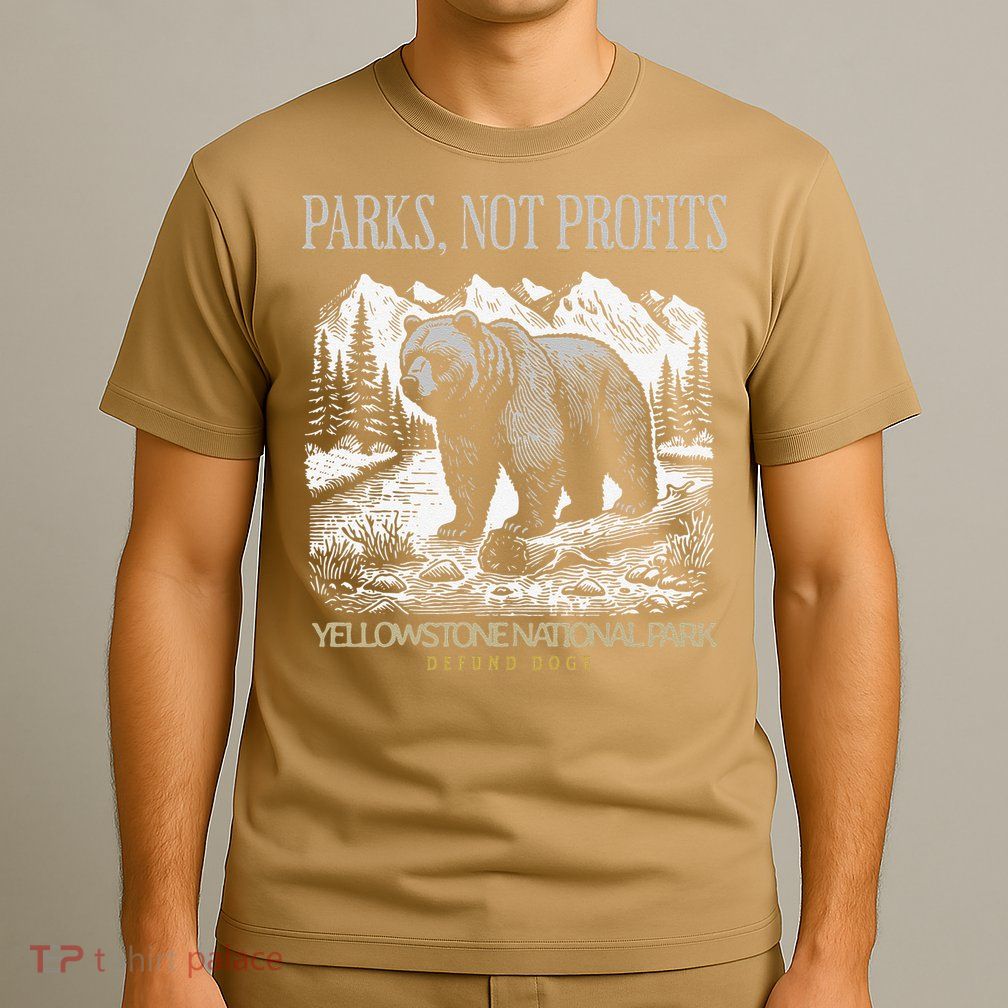 Yellowstone National Park Save Our Parks Not Profits Alt US T-Shirt