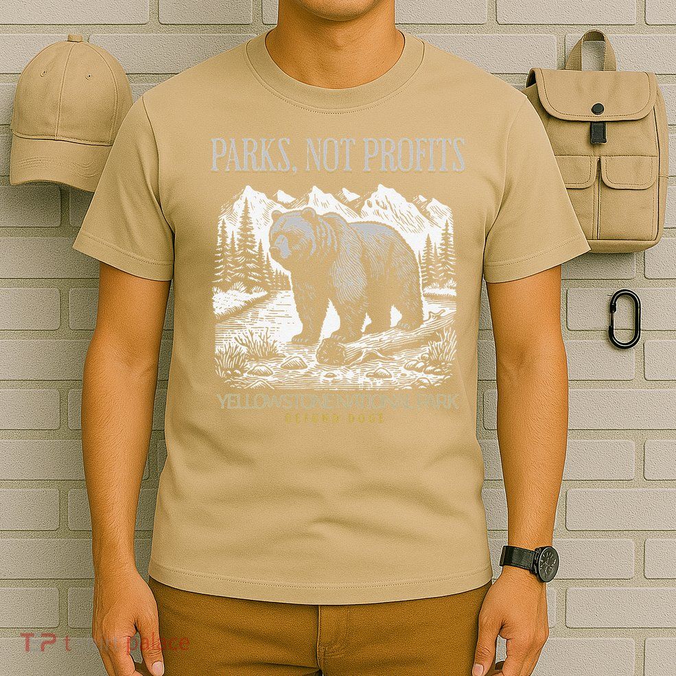 Yellowstone National Park Save Our Parks Not Profits Alt US T-Shirt