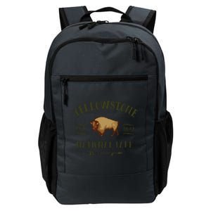 YELLOWSTONE NATIONAL PARK Bison Buffalo Men Women Souvenir Daily Commute Backpack