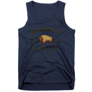 YELLOWSTONE NATIONAL PARK Bison Buffalo Men Women Souvenir Tank Top