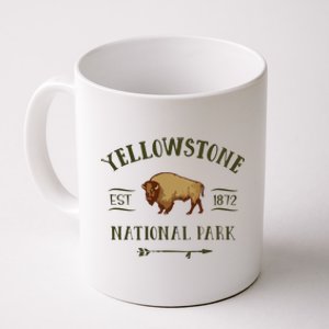 YELLOWSTONE NATIONAL PARK Bison Buffalo Men Women Souvenir Coffee Mug