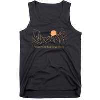 Yosemite National Park Skyline Tank Top