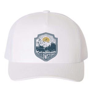 Yellowstone National Park Bear Nature Hiking Outdoors Yupoong Adult 5-Panel Trucker Hat