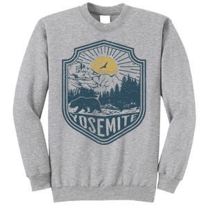 Yosemite National Park California Nature Hiking Outdoors Tall Sweatshirt