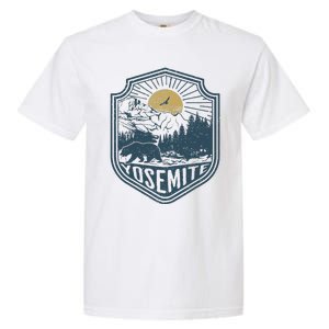 Yosemite National Park California Nature Hiking Outdoors Garment-Dyed Heavyweight T-Shirt