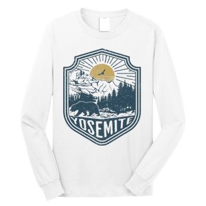 Yosemite National Park California Nature Hiking Outdoors Long Sleeve Shirt