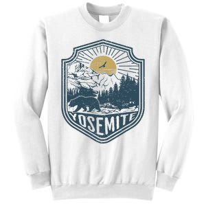 Yosemite National Park California Nature Hiking Outdoors Sweatshirt