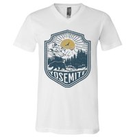 Yosemite National Park California Nature Hiking Outdoors V-Neck T-Shirt