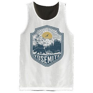 Yosemite National Park California Nature Hiking Outdoors Mesh Reversible Basketball Jersey Tank