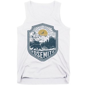 Yosemite National Park California Nature Hiking Outdoors Tank Top