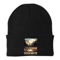 Yosemite National Park Adventure Hiking Nature Design Beanie