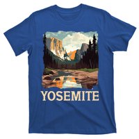 Yosemite National Park Adventure Hiking Nature Design T-Shirt