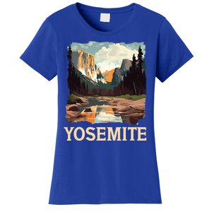 Yosemite National Park Adventure Hiking Nature Design Women's T-Shirt