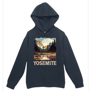 Yosemite National Park Adventure Hiking Nature Design Urban Pullover Hoodie