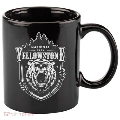 Yellowstone National Park Merchandise Yellowstone Souvenir 11oz C Handle Ceramic Mug