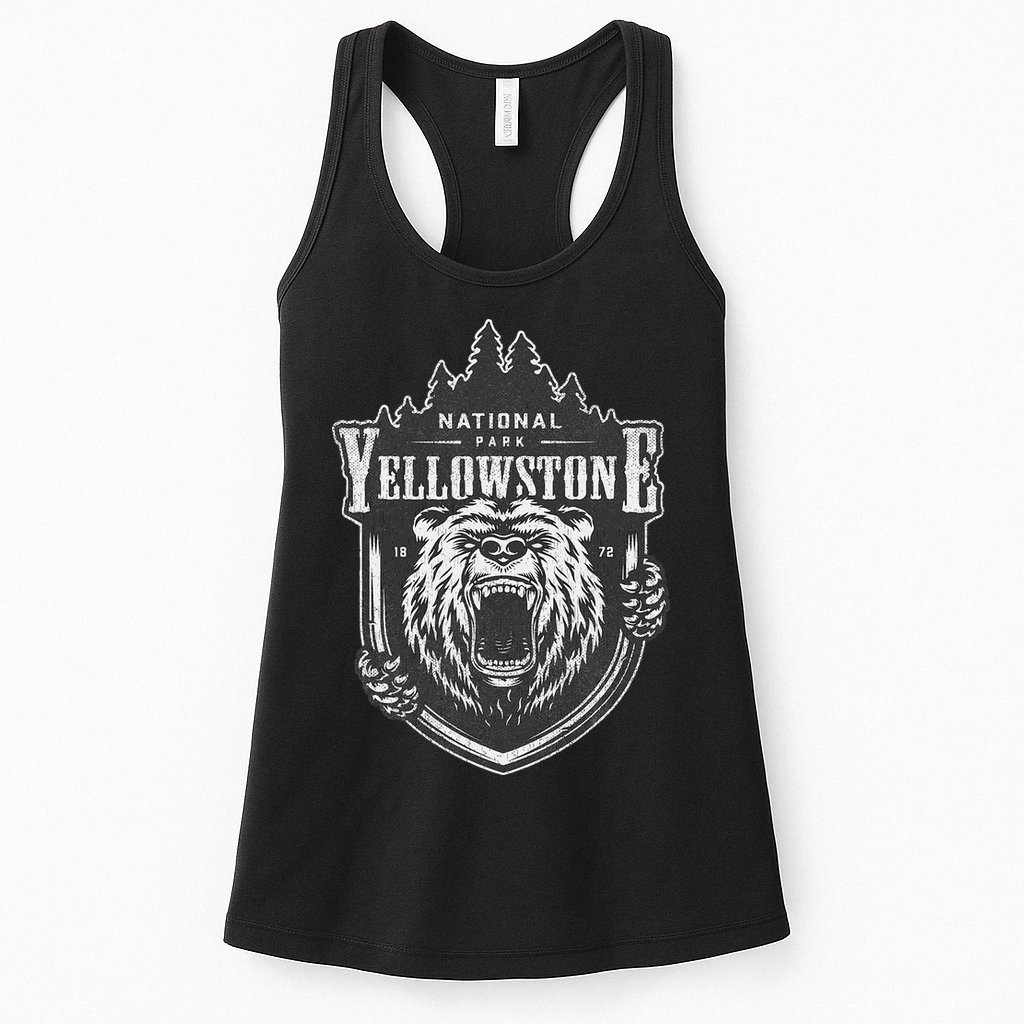 Yellowstone National Park Merchandise Yellowstone Souvenir Womens Tank Top