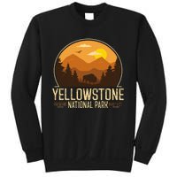 Yellowstone National Park Adventure Retro Hiking Sweatshirt