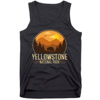 Yellowstone National Park Adventure Retro Hiking Tank Top