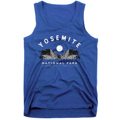 Yosemite National Park Hiking Enthusiasts Tank Top