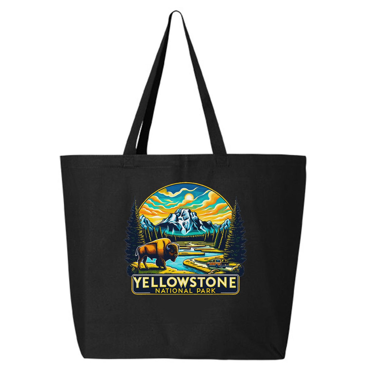 Yellowstone National Park 25L Jumbo Tote