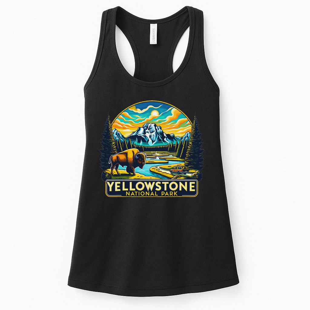 Yellowstone National Park Womens Tank Top