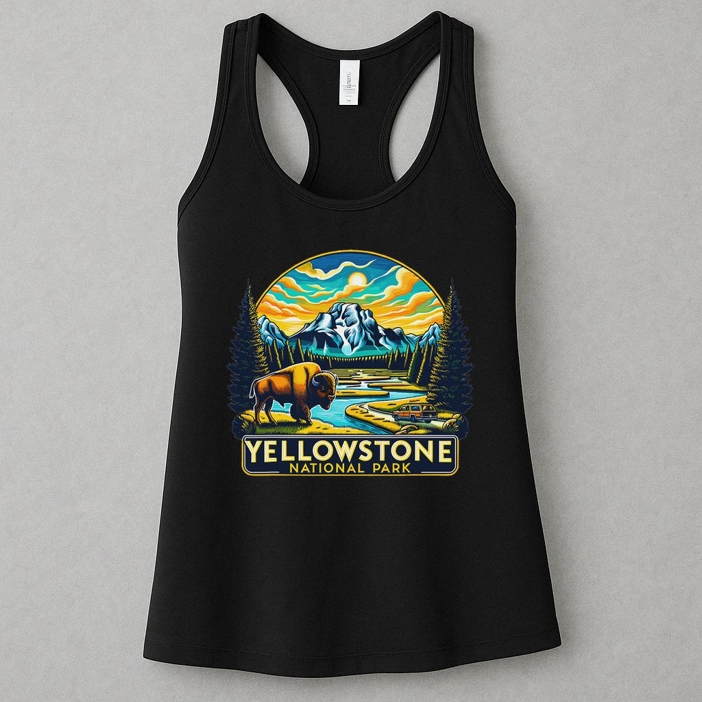 Yellowstone National Park Womens Tank Top