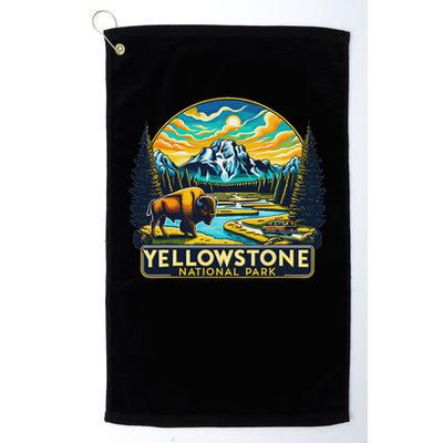 Yellowstone National Park Golf Towel