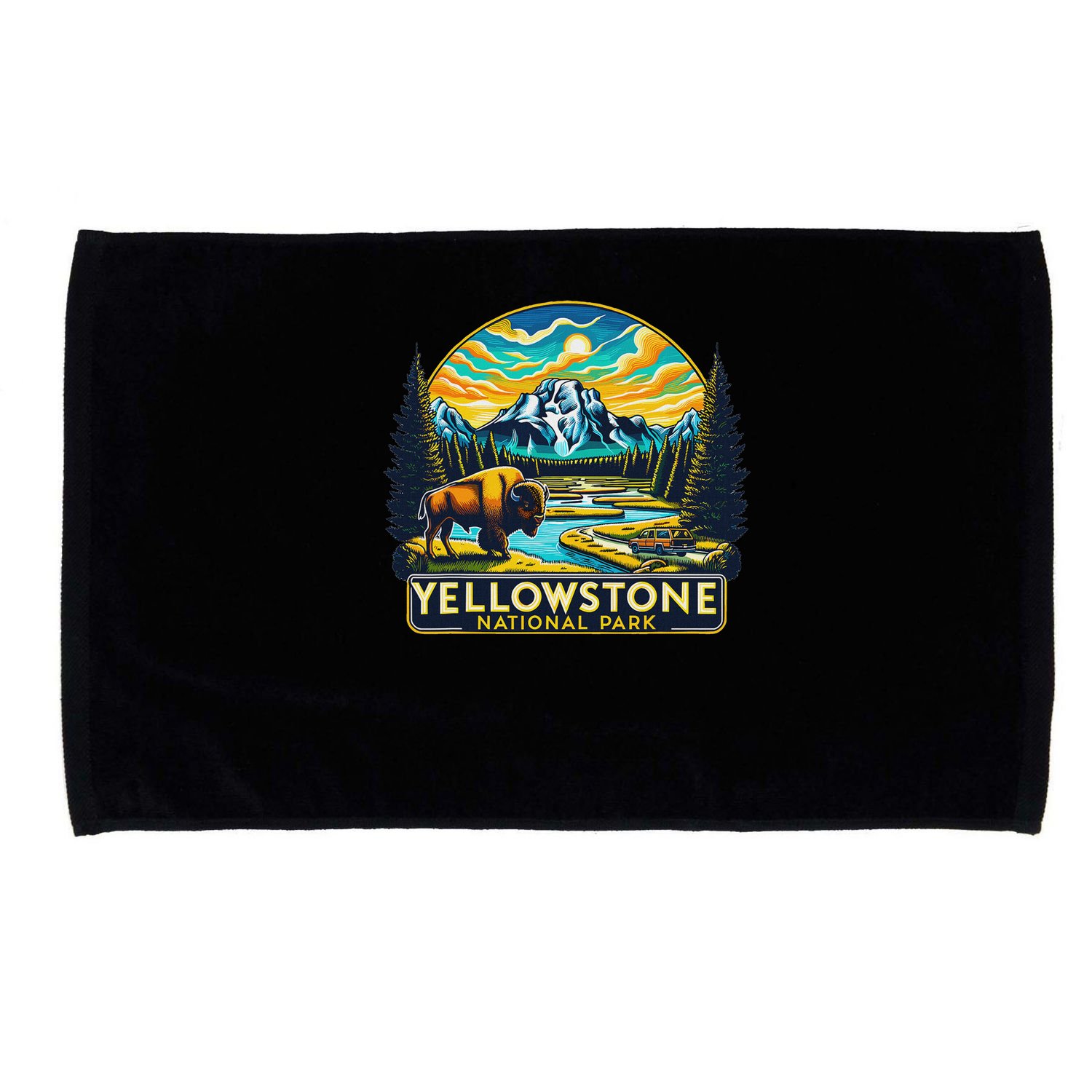 Yellowstone National Park Microfiber Hand Towel