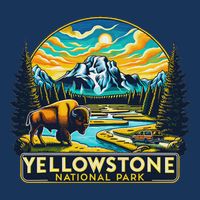 Yellowstone National Park Infant Baby Jersey Bodysuit